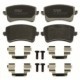 Set placute frana Spate TRW MOTO AUDI A4 ALLROAD B8 A4 B8 A5 Q5 1.8-4.2 06.07-05.17 58.8 mm 116.4 mm 17.5 mm