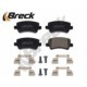 Set plăcuțe frână spate cu pad de amortizare, pentru VOLVO S60 II, V60 I; FORD GALAXY II, GALAXY MK II, S-MAX; LAND ROVER RANGE ROVER EVOQUE