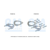 Set montare, sistem de esapament BM CATALYSTS