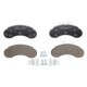 Set plăcuțe frână față, disc frână, compatibile cu MERCEDES MB (W631) 2.4D 02.88-02.96, dimensiuni 145.5 mm x 59.1 mm x 14.0 mm