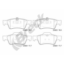 Brake Pad Set, disc brake BRECK