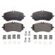 Set plăcuțe frână spate cu pad de amortizare pentru MAN TGE, VW AMAROK, CRAFTER, GRAND CALIFORNIA CAMPER 2.0-Electric 09.10