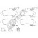 Set plăcuțe frână spate, disc frână, pentru CITROEN JUMPER II, FIAT DUCATO, PEUGEOT BOXER 2.0D-Electric 04.06, 137.0 mm x 48.8 mm x 18.8 mm