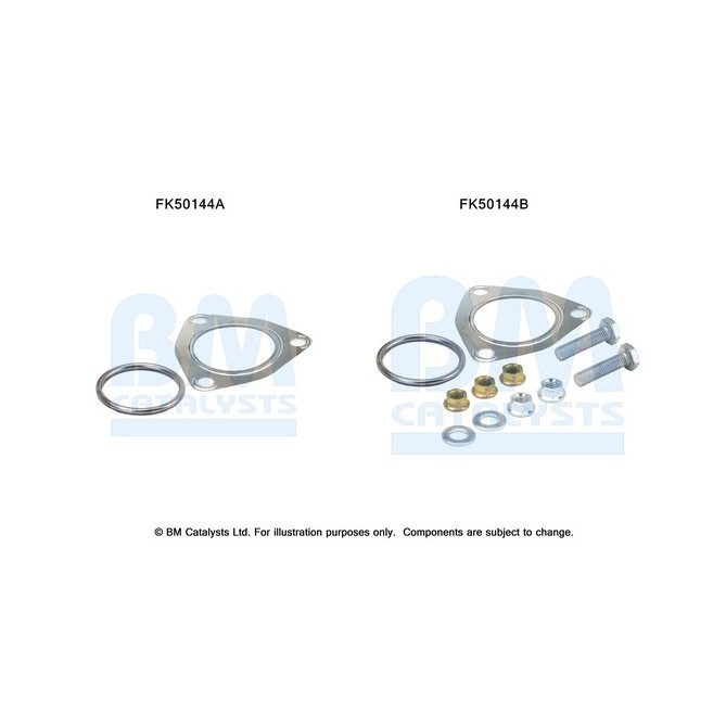 Set montare, sistem de esapament BM CATALYSTS