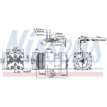 Compresor, climatizare NISSENS