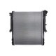 Radiator racire motor NISSENS pentru FIAT FULLBACK, MITSUBISHI L200 / TRITON 2.2D/2.4D, dimensiuni 525mm x 669mm x 16mm