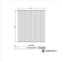 Filtru, aer habitaclu BLUE PRINT