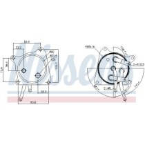 Radiator racire ulei, cutie de viteze automata NISSENS