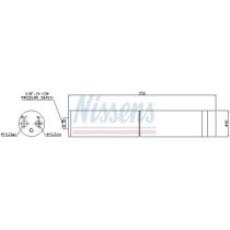 Uscator,aer conditionat NISSENS