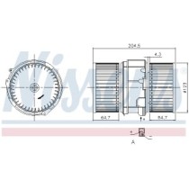 Ventilator, habitaclu NISSENS