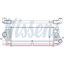 Intercooler, compresor NISSENS