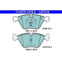 Set placute frana,frana disc ATE