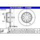 Disc frana ATE Spate Dreapta/Stanga AUDI Q2 CUPRA ATECA SEAT ATECA SKODA KAROQ OCTAVIA II III IV SUPERB II VW GOLF VI VII TAOS TOURAN 1.0-2.0D