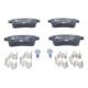 Set placute frana spate ATE RENAULT CLIO V, FLUENCE, GRAND SCENIC III, MEGANE, MEGANE III, MEGANE IV, SCENIC III 45.3mm x 106.0mm x 16.1mm