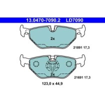 Set placute frana,frana disc ATE