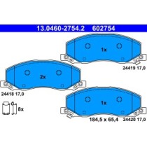 Set placute frana,frana disc ATE