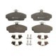 Set placute frana fata ATE cu suplimente si suruburi de ghidare etrier, compatibile LAND ROVER FREELANDER I 1.8/2.0D/2.5 02.98-10.06