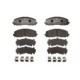 Set placute frana fata ATE pentru CHRYSLER PACIFICA, TOWN & COUNTRY, VOYAGER V, DODGE GRAND, FIAT FREEMONT, JEEP WRANGLER IV, LANCIA VOYAGER 2.0-3.6LPG