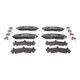 Set placute frana fata ATE pentru CHRYSLER PACIFICA, TOWN & COUNTRY, VOYAGER V, DODGE GRAND, FIAT FREEMONT, JEEP WRANGLER IV, LANCIA VOYAGER 2.0-3.6LPG