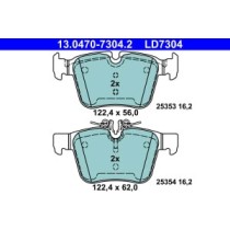 Set placute frana,frana disc ATE