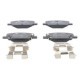 Set placute frana fata ATE pentru CHEVROLET TRAX, OPEL MOKKA/MOKKA X 1.4-1.8 06.12, dimensiuni: 59.6 mm inaltime, 140.6 mm latime, 19.3 mm grosime