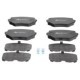 Set placute frana fata ATE pentru SUZUKI GRAND VITARA I, VITARA, XL-7 1.9D-2.7 12.94-08.06, dimensiuni 55.0 mm x 110.1 mm x 15.0 mm