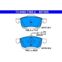 Set placute frana,frana disc ATE