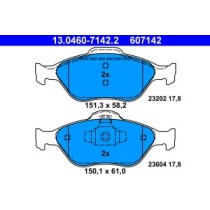 Set placute frana,frana disc ATE