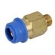 Cap de cuplare PNEUMATICS montare TEKALAN drept M10x1 10mm metal 1buc