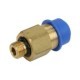 Cap de cuplare PNEUMATICS montare TEKALAN drept M10x1 10mm metal 1buc