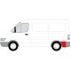 Aripa interioara BLIC Trusa reparatie aparare Spate Stanga 50cm pentru MERCEDES SPRINTER 2-T 3-T 4-T model scurt