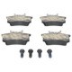 Set placute frana spate ATE cu suruburi etrier AUDI A1 A2 A3 A4 B5 B6 B7 A6 C5 A8 D2 ALLROAD C5 TT CITROEN BERLINGO 1.0-Electric 08.83