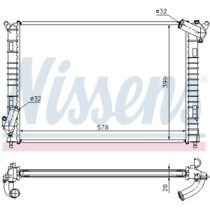 Radiator, racire motor NISSENS