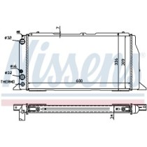 Radiator, racire motor NISSENS