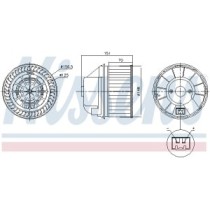 Ventilator, habitaclu NISSENS