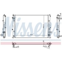 Radiator, racire motor NISSENS