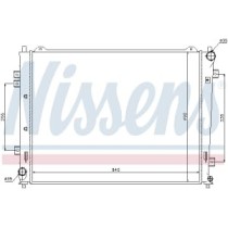 Radiator, racire motor NISSENS