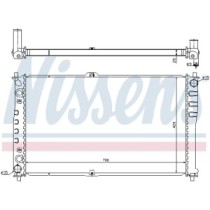 Radiator, racire motor NISSENS