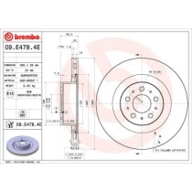 Set frana, frana disc BREMBO