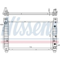 Radiator, racire motor NISSENS