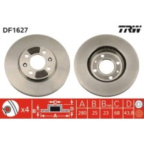 Disc frana TRW MOTO