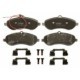 Set placute frana fata TRW MOTO cu suplimente suruburi ghidare etrier CITROEN JUMPY II FIAT SCUDO PEUGEOT EXPERT TOYOTA PROACE