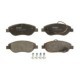 Set placute frana fata TRW MOTO cu suruburi etrier pentru ALFA ROMEO MITO, FIAT BRAVO II, LANCIA DELTA III 57.5mm x 151.0mm x 19.0mm