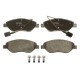 Set placute frana fata TRW MOTO cu suruburi etrier pentru ALFA ROMEO MITO, FIAT BRAVO II, LANCIA DELTA III 57.5mm x 151.0mm x 19.0mm