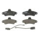 Set placute frana Spate TRW MOTO pentru FORD COUGAR, MONDEO I, MONDEO II 1.8-2.5 02.93-12.01, Inaltime 53.7 mm, Latime 115.9 mm, Grosime 15.0 mm