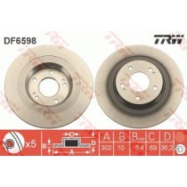 Disc frana TRW MOTO