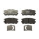 Set placute frana spate TRW MOTO pentru CHEVROLET CAPTIVA, EQUINOX; HYUNDAI TERRACAN; MITSUBISHI L400; OPEL ANTARA A; PONTIAC TORRENT; SUZUKI XL7