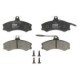 Set placute frana fata TRW MOTO cu suruburi etrier pentru ALFA ROMEO AR 6; CITROEN C25; FIAT DUCATO, TALENTO; PEUGEOT J5 1.8-2.5D