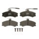 Set placute frana fata TRW MOTO cu suruburi etrier pentru ALFA ROMEO AR 6; CITROEN C25; FIAT DUCATO, TALENTO; PEUGEOT J5 1.8-2.5D