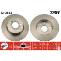 Disc frana TRW MOTO